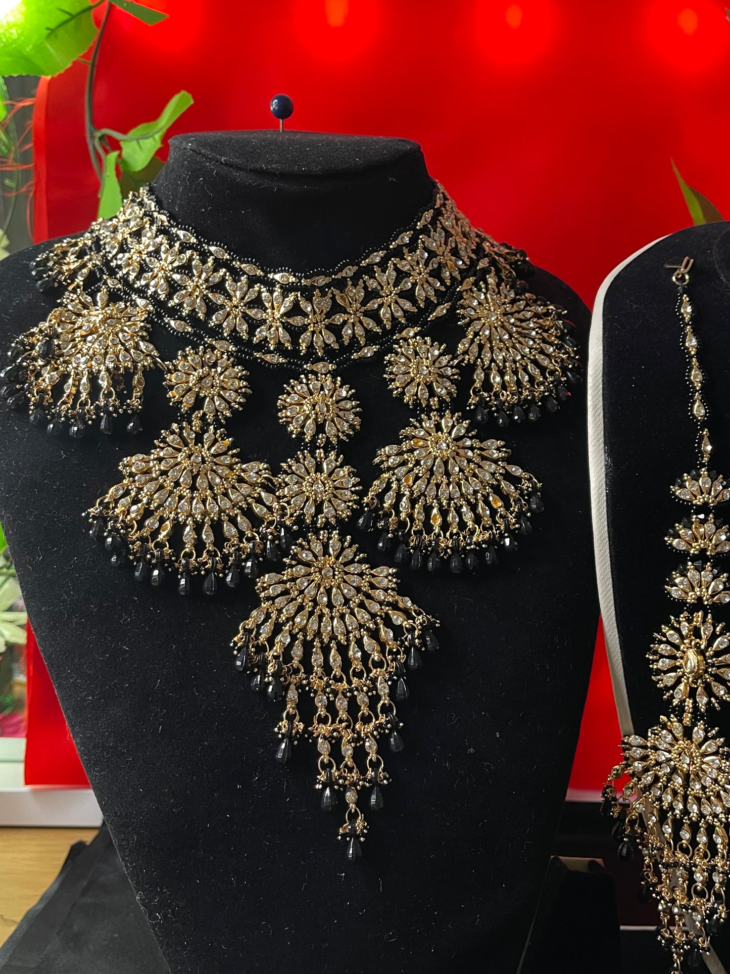 Heavy Premium Quality Kundan Bridal Set