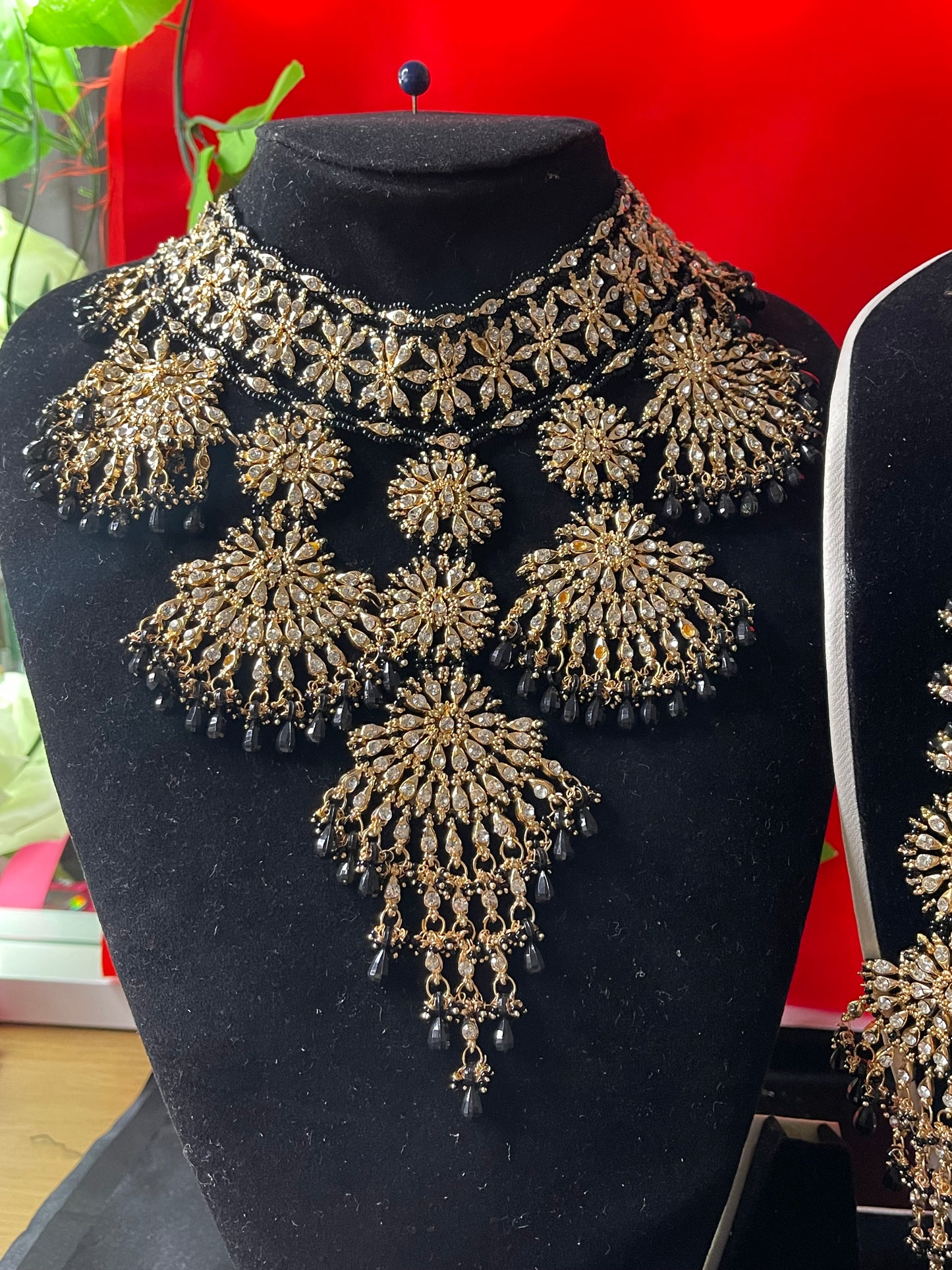 Heavy Premium Quality Kundan Bridal Set